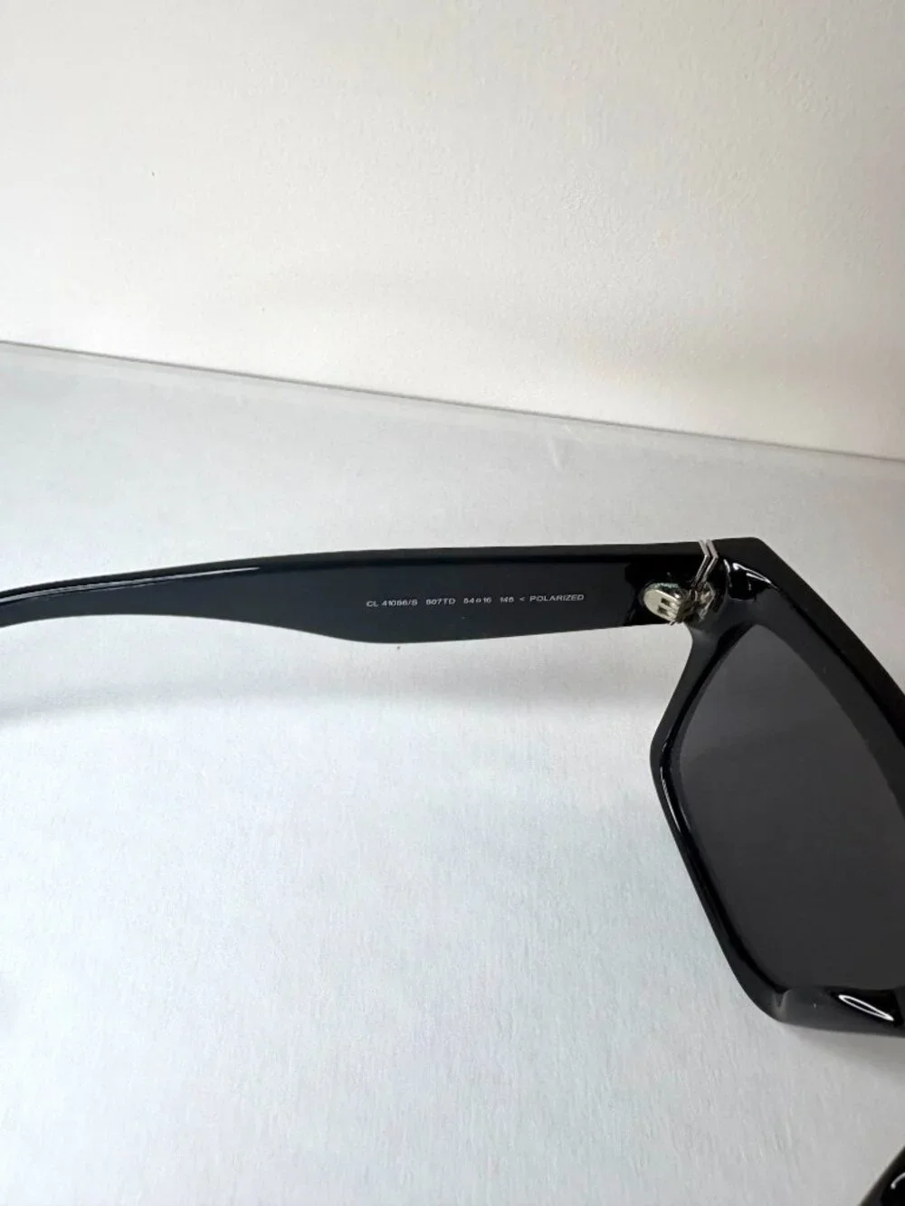Celine, Acetate Rectangular Sunglasses - Picture 10 of 14